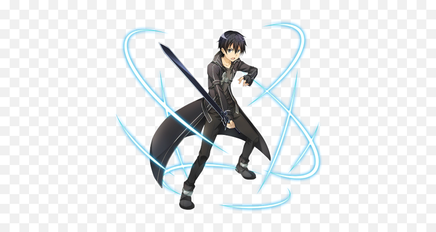 Cool Swordsman Kirito - Sword Art Online Integral Factor Sword Png,Kirito Png