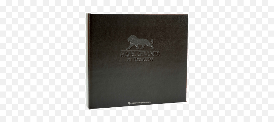 Mgm Grand - Foxwoods Leather Guest Directory Covers Jaguar Png,Mgm Logo Png