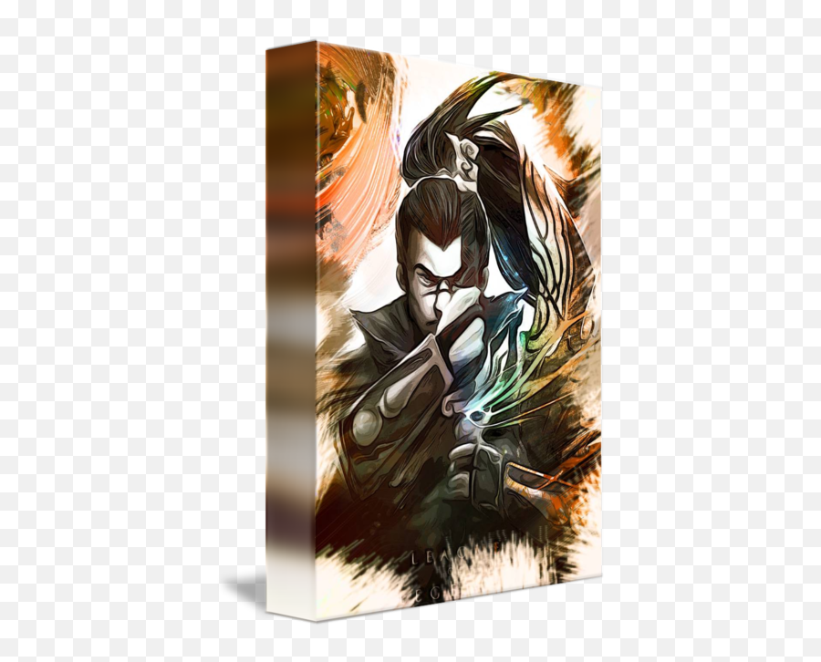 League Of Legends Yasuo By Dusan Naumovski - Mobile Phone Png,Yasuo Png