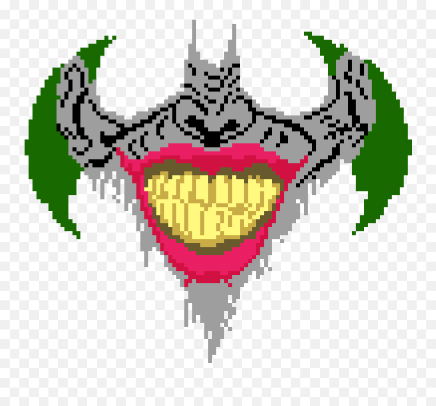 Pixilart - Pixel Art Grid Joker Png,Batman Joker Logo