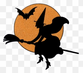 Halloween Clipart Transparent Background - Witch Art png