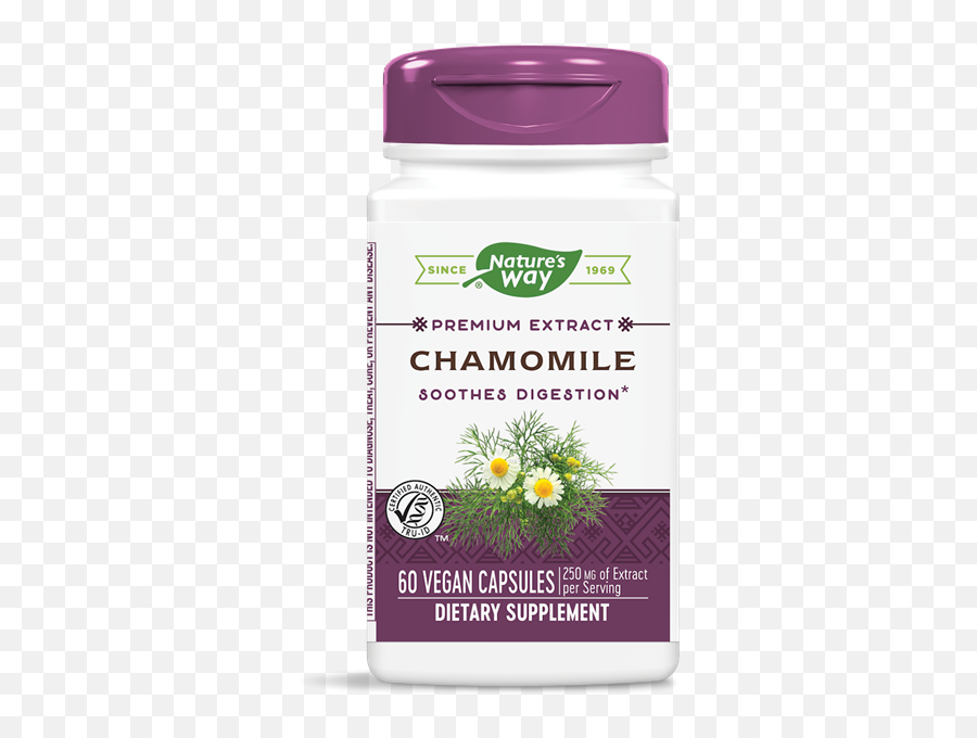 Chamomile 60 Caps - Natureu0027s Way Fenugreek Way Png,Chamomile Png