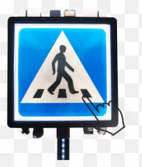 Smart Pedestrian Crosswalk - Sweden png
