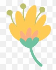 Flower Doodle Icon - Transparent PNG u0026 SVG vector file Doodle Vector Png