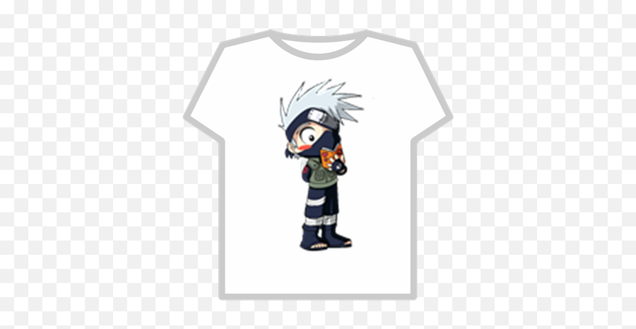 Kakashi Hatake Chibi Naruto Transparent - Roblox Roblox Blue And Black Motorcycle T Shirt Png,Naruto Transparent