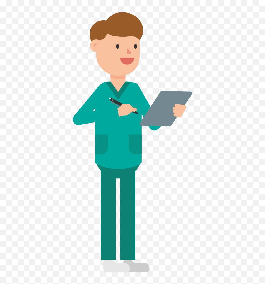 Download Hd Open - Doctor And Nurse Cartoon Transparent Png Doctor And Nurse Png,Doctor Transparent Background