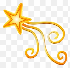 Cartoon Star Png 3 Image - Clip Art Shooting Star,Cartoon Star Png