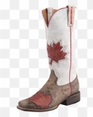 Canadian Flag Cowboy Boots Png Image - Canada Flag Cowboy Boots,Cowboy Boots Png