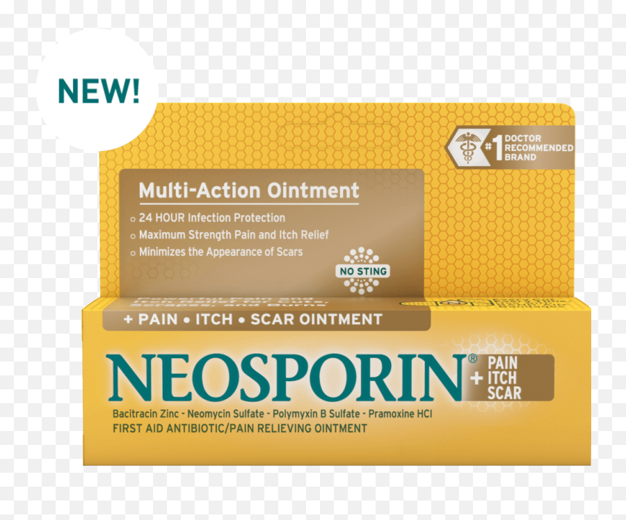 Neosporin Pain Itch - Neosporin For Cuts Png,Scars Png