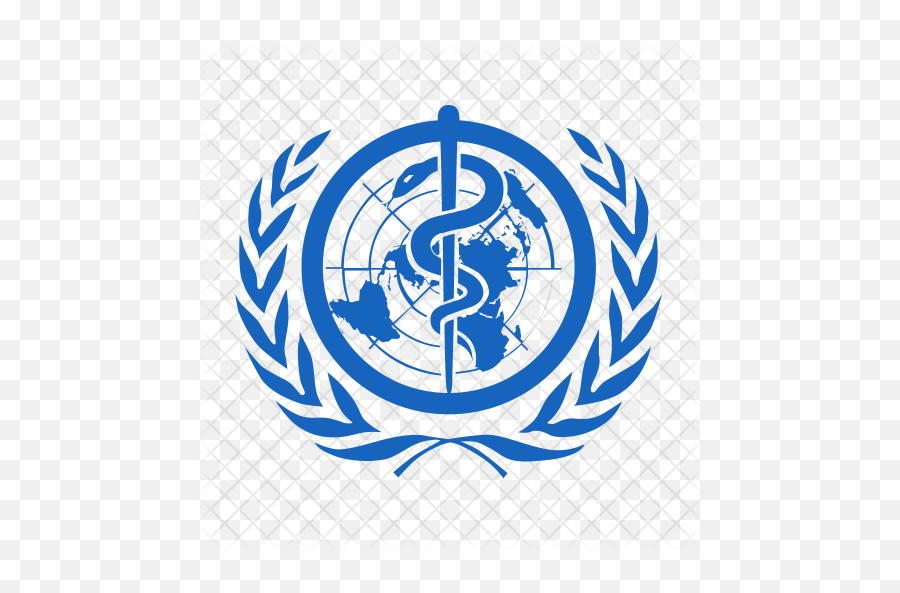 World Health Organization Icon Of Flat - White World Health Organization Logo Png,Organization Png