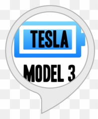 Amazoncom Model 3 Facts Alexa Skills - Circle Png,Tesla Model 3 Logo