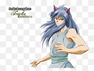 Download Hd Anime Family Renders Png Yoko Kurama - Kurama Yu Kurama Yu Yu Hakusho Png,Yu Yu Hakusho Png