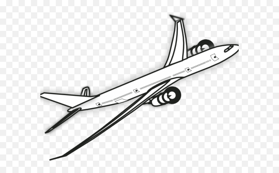 Flying Airplane Clipart - Clip Art Flight Png,Airplane Clipart Png