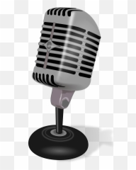 Microphone Clipart Gambar Transparent - Microphone Clip Art Free Png,Microphone Clipart Transparent