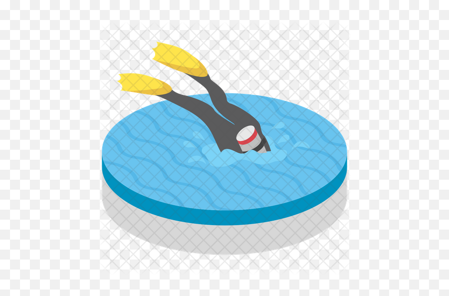 Scuba Diver Icon Of Isometric Style - Blue Whale Png,Scuba Diver Png