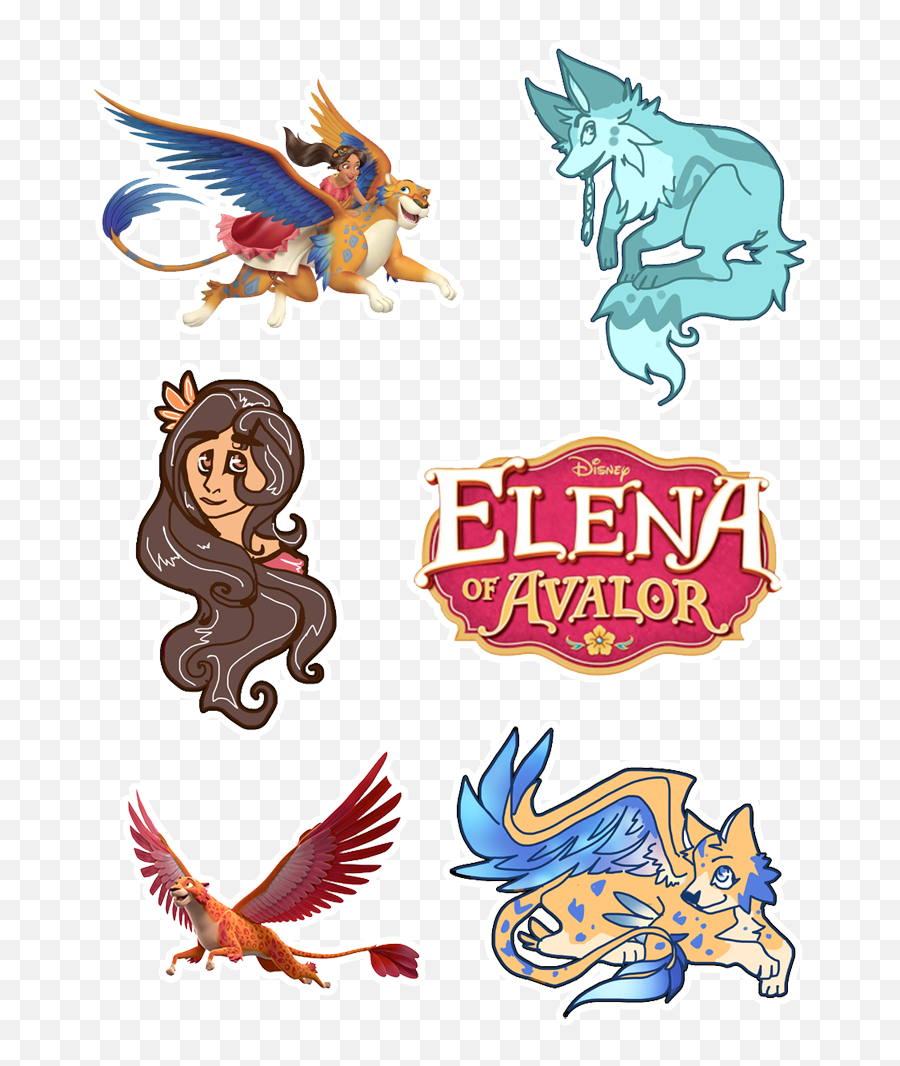 Download U201c My Complete Elena Of Avalor Sticker Sheet I Own A - Elena Of Avalor Png,Elena Of Avalor Png