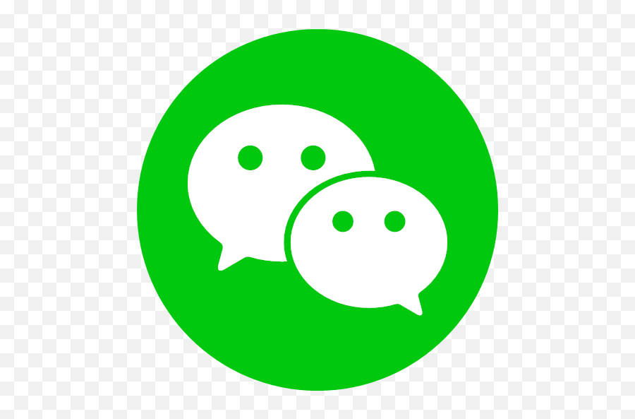 Circle Logo Media Network Social Wechat Png Green