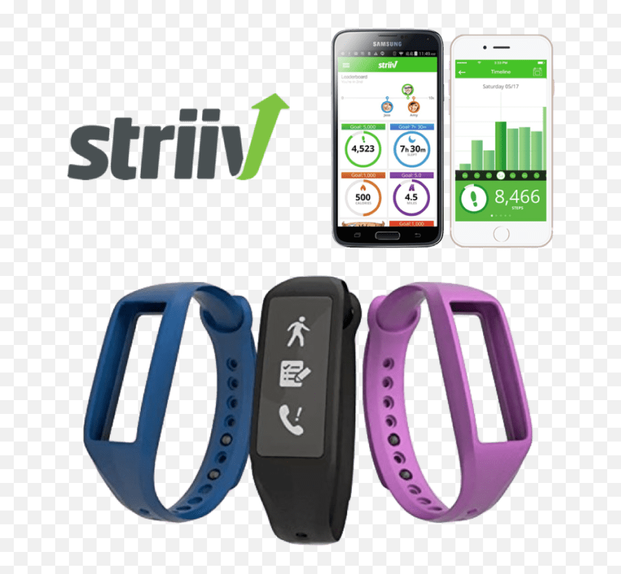 Striiv Fusion 2 Activity Tracker And Smartwatch Full Size - Smartphone Png,Smartwatch Png