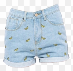 Plantain Banana Background - 19640 TransparentPNG Shorts Girls Clipart