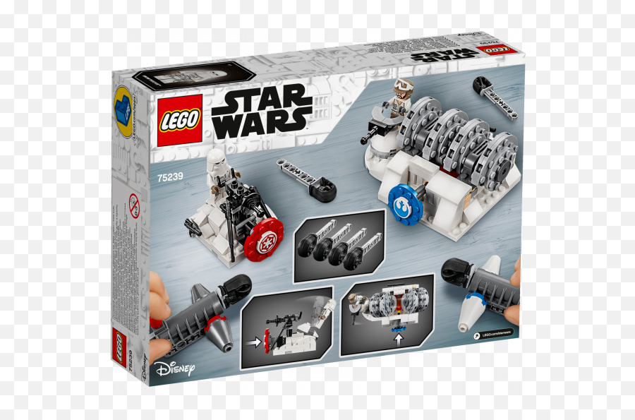 Le75239 Action Battle Hoth Generator Attack Lego Star Wars Png Logo
