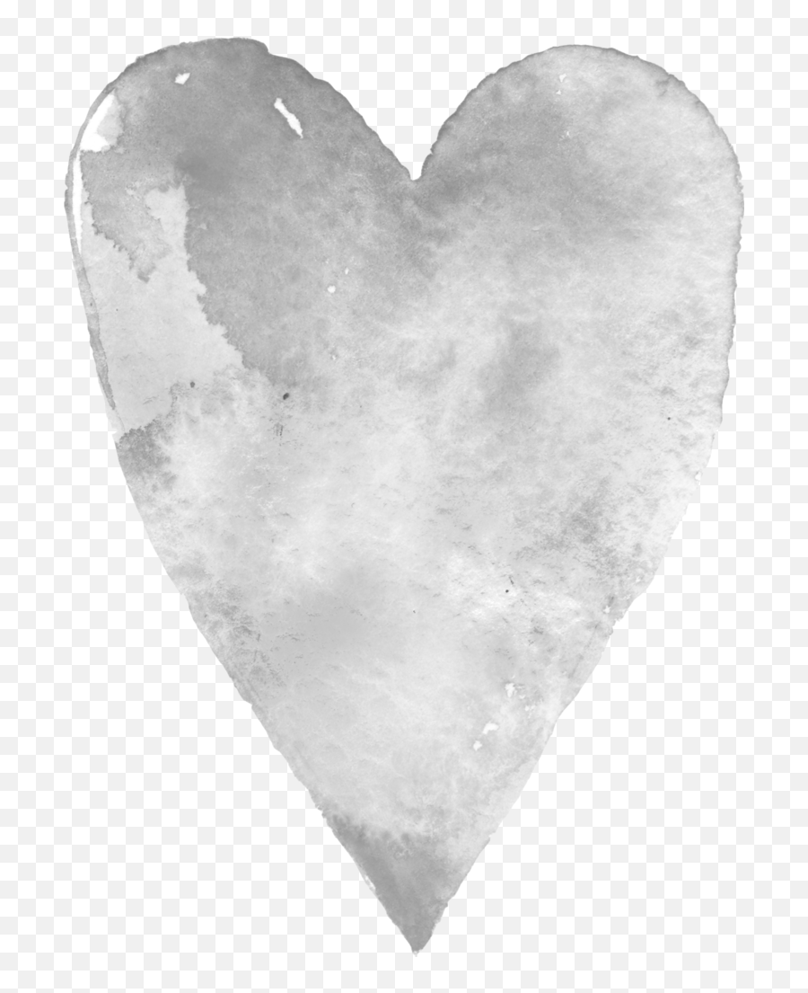 Watercolor Christmas - Grey Love Heart Transparent Png,Watercolor Heart Png