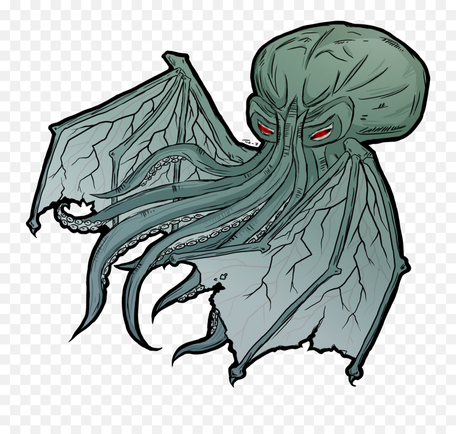 Cthulhu Png Gif Clipart - Supernatural Creature,Cthulhu Png