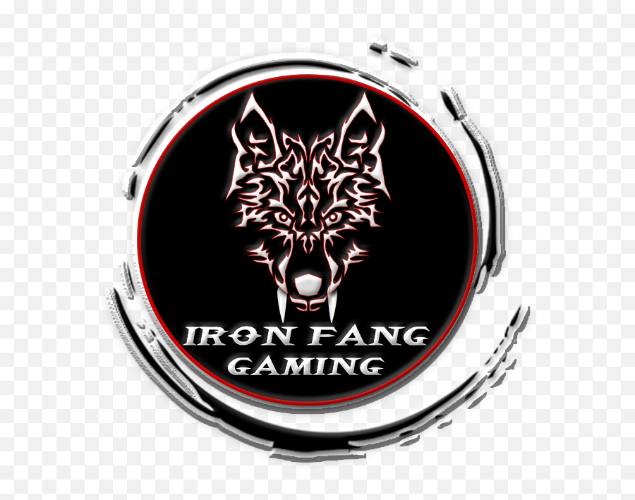 Fang Png - Iron Fang Gaming Asmodus Snow Wolf Logo Glow In The Dark Skull Dragon,Game Of Thrones Wolf Logo