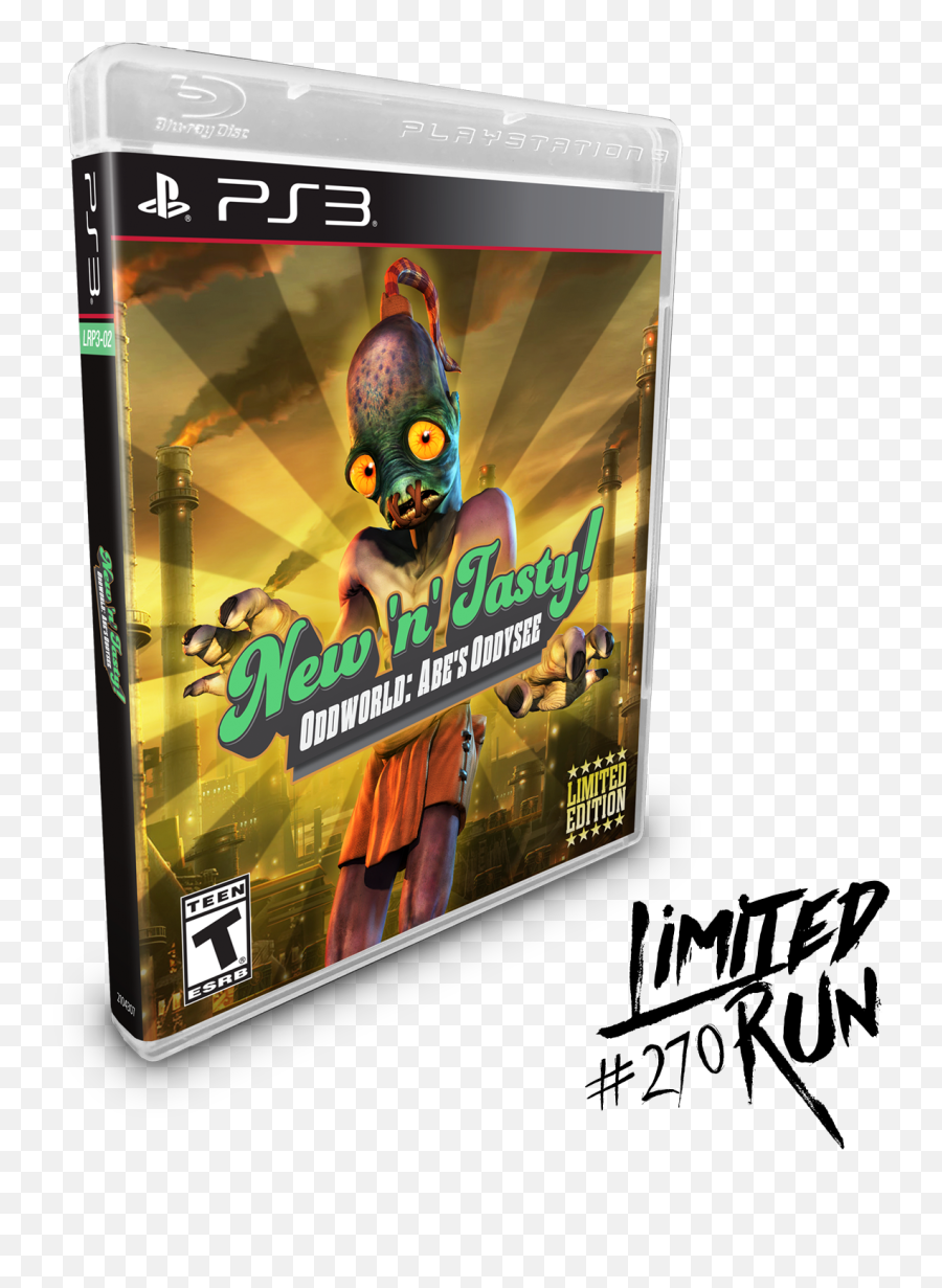 Limited Run 270 Oddworld New Nu0027 Tasty Ps3 - Oddworld Wrath Ps3 Png,Ps3 Png