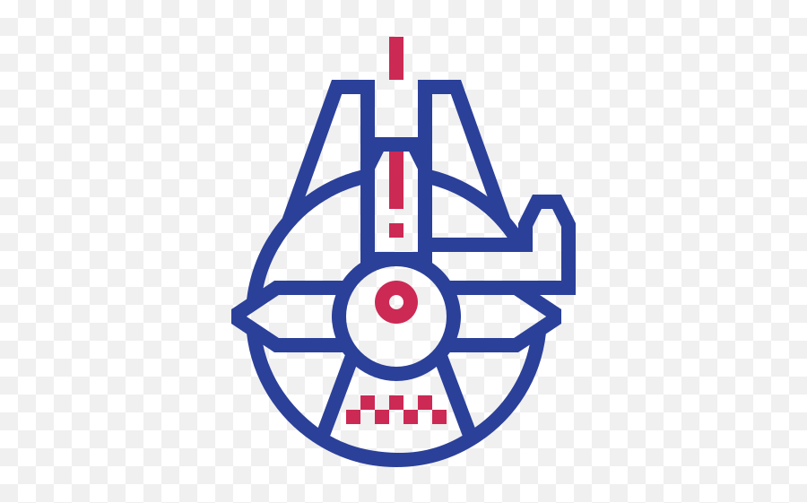 Smuggle Millenium Falcon Star Wars Space Free Icon Of - Star Wars Millennium Falcon Icon Png,Millennium Falcon Png