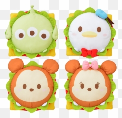 Disney Tsum Lively Hamburger Special Cushion Sold By Kawaii 143 Png Logo