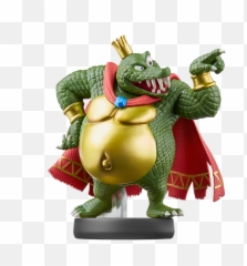 King Rool Super Smash Bros Amiibo Figure - life Ultimate Amiibo png