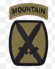 10th Mountain Division Climb To Glory - 10th Mountain Division Patch Png,75th Ranger Regiment Logo