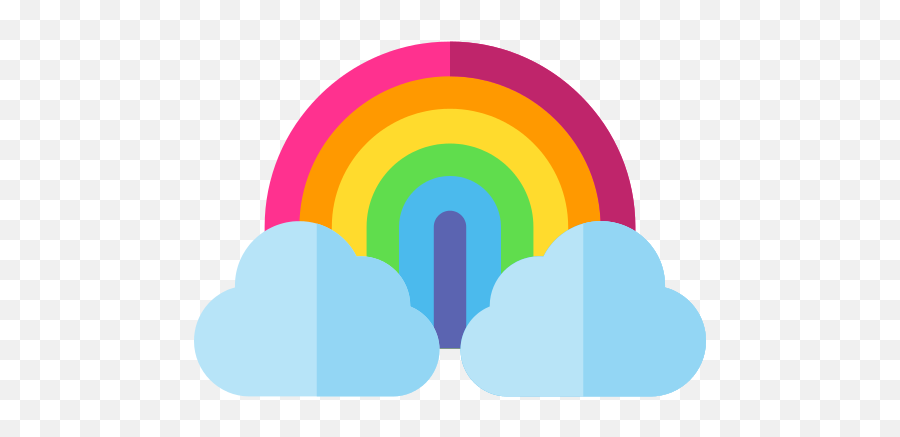 Rainbow Png Icon - Graphic Design,Transparent Rainbow Png