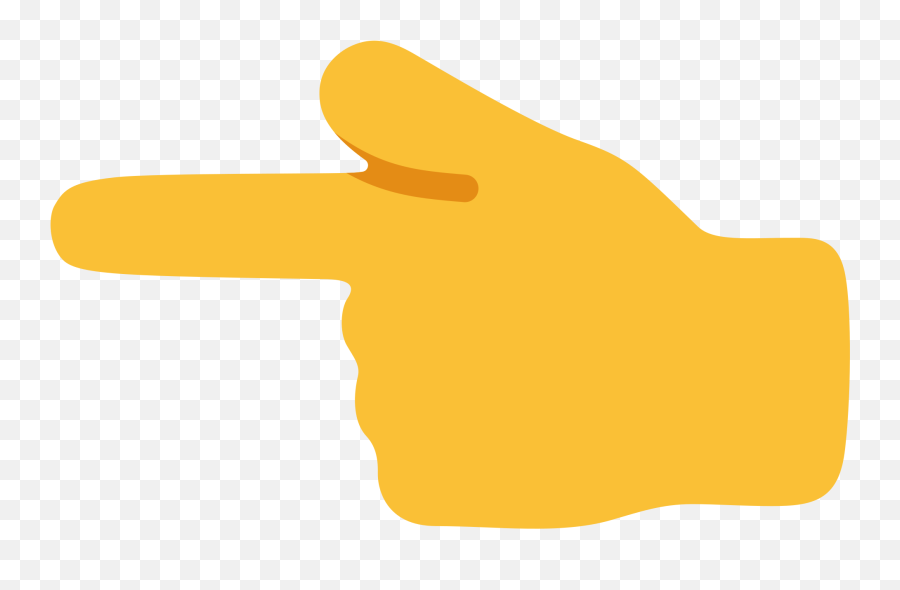 Pointing Finger Emoji Png Clipart