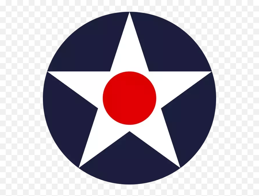 Why Doesnt America Use The Star Symbol - Us Army Air Corps Roundel Png,Red Circle Logo