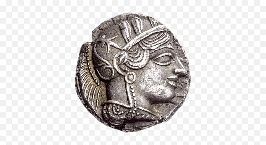Athena Coin Transparent Png - Athenian Coin No Background,Athena Png