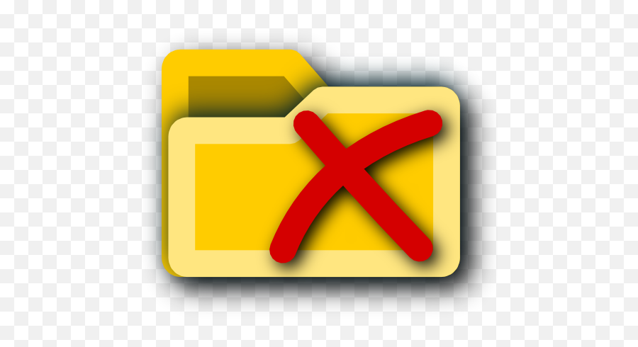 Stop Folder Close Cancel No - Horizontal Png,No Icon Transparent