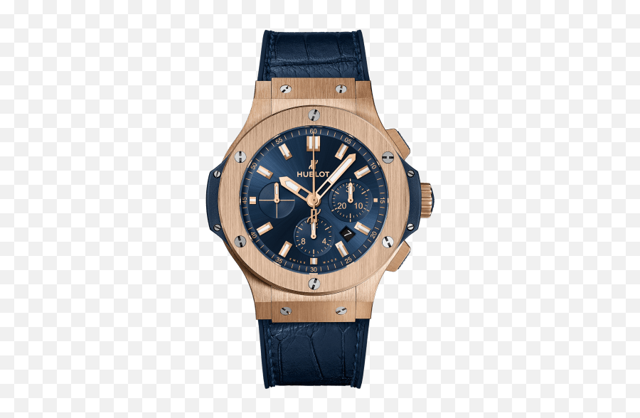 Big Bang Gold 44 Mm - Hublot Watch Png,Gold Numbers Png