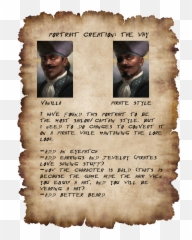 Lore - Friendly Pirate Portrait and Tips Pillars of Of Eternity png