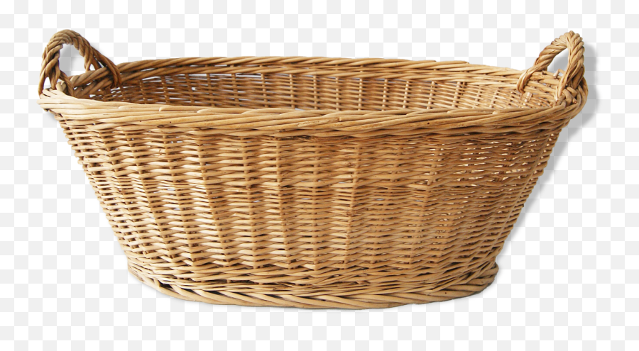 Vintage Laundry Basket Selency - Solid Png,Laundry Basket Png