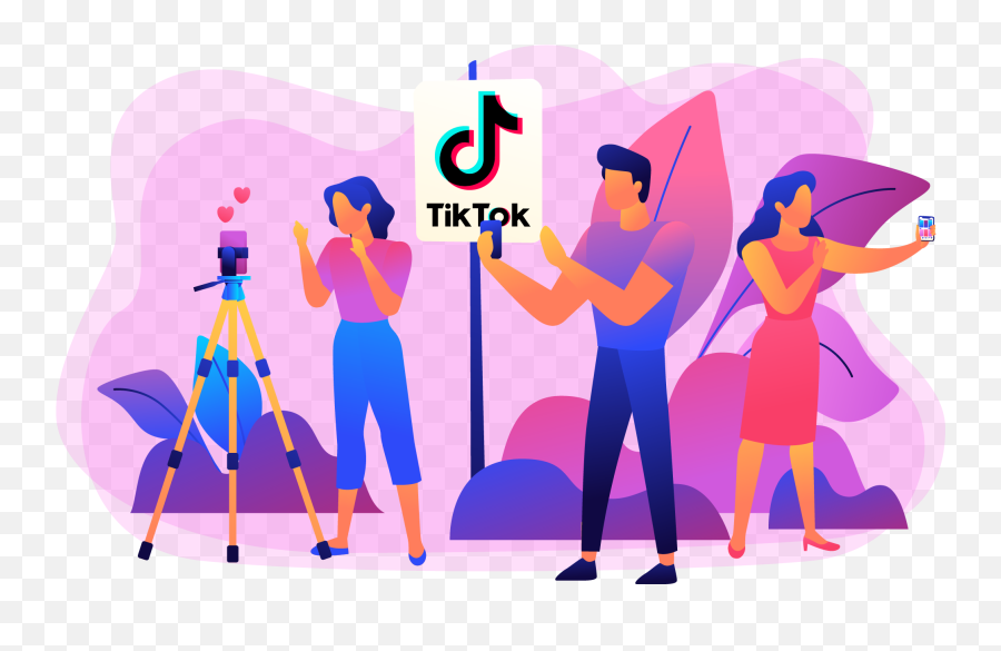 Tiktok Digital Marketing Consulting - Sharing Png,Pink Tiktok Icon