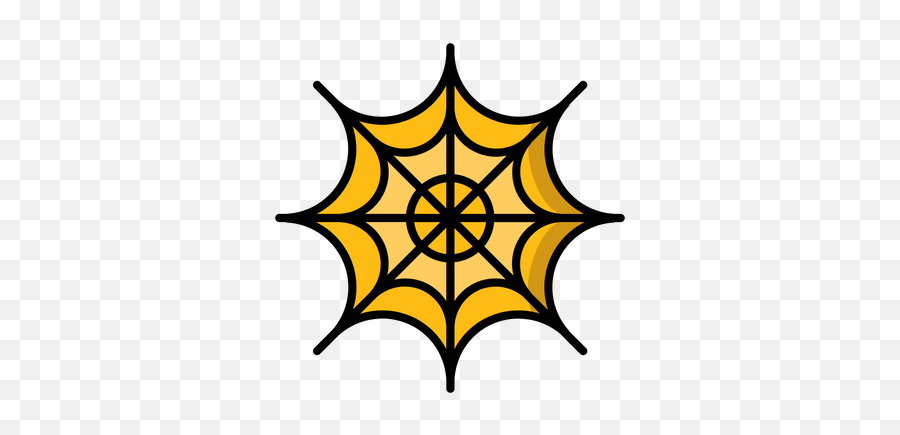 Free Spider Web Icon Of Colored Outline - Spider Web Outline Png,Spiderweb Icon