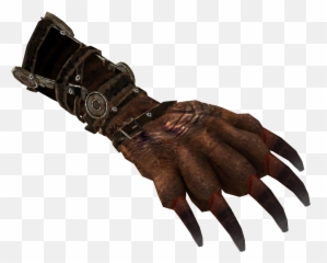 Yao Guai Gauntlet Fallout Wiki Fandom - Fallout 76 Bear Hands Png,Icon Arc Glove