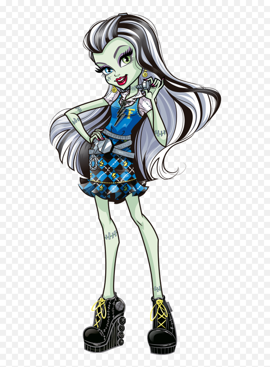 Frankie Stein Scratchpad Fandom - Monster High Frankie Png,Wet N Wild Color Icon Blush In Rose Champagne