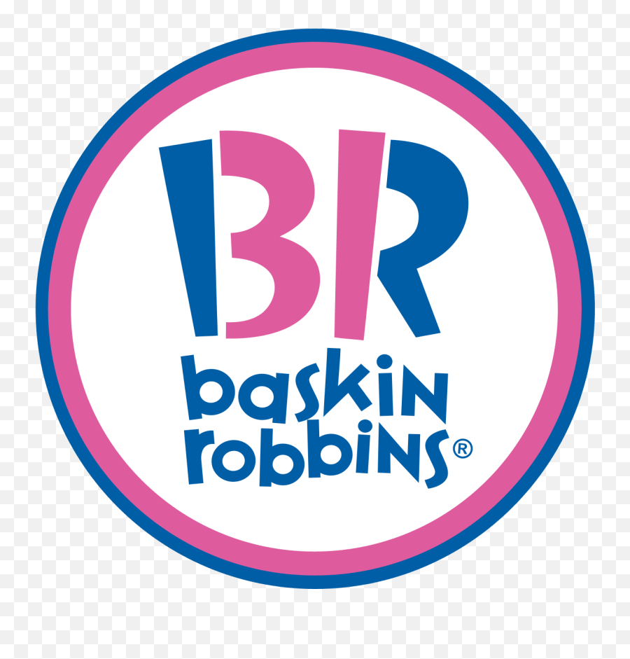 50 Famous Logos With Hidden Meanings - Baskin Robbins Logo Png,M?u Icon Word ??p