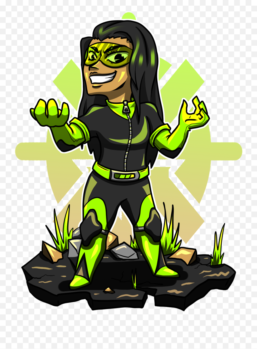 Download Hd Gamora Png Transparent Image - Nicepngcom Cartoon,Gamora Png