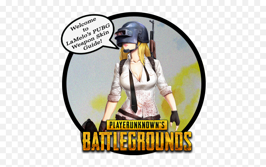 Steam Community Guide All Pubg Weapon Skins - Pubg Girl Logo Png,Player Unknown Battlegrounds Png