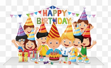 Happy Birthday Hat Png - Birthday Cake Party Cartoon Celebration Clipart