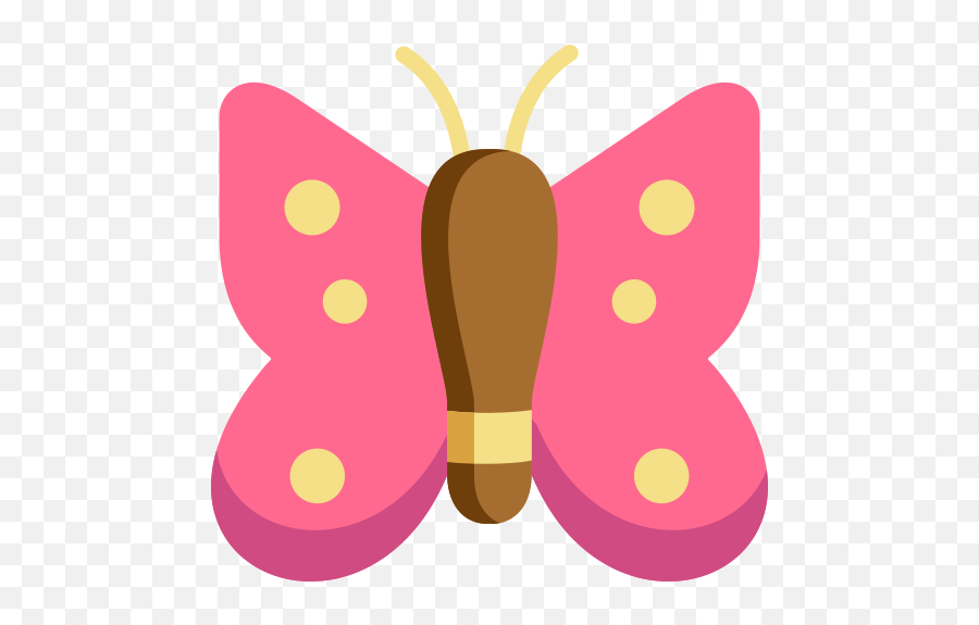 Butterfly Side View With Detailed Wings - Girly Png,Butterfly Icon Image Girly