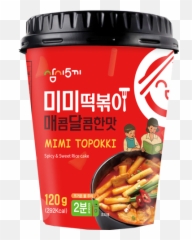 Samsiokki Mimi Cup Tteokbokki Spicy And Sweet Rice Cake Stir - Topokki Cup Png,Mimi Icon